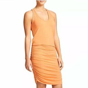 Athleta Tee Racerback Dress, Tiger Lily Orange M